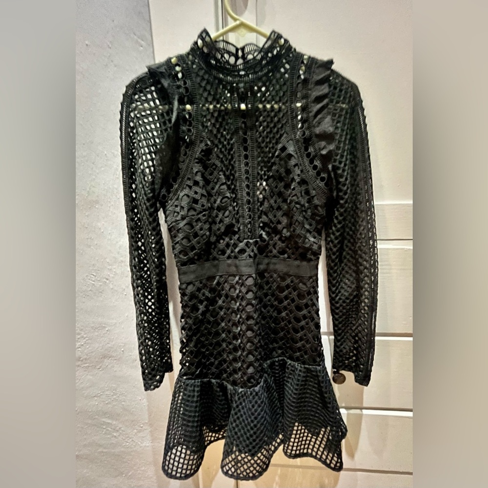 Self portrait black lace dress - Picture 2 of 6